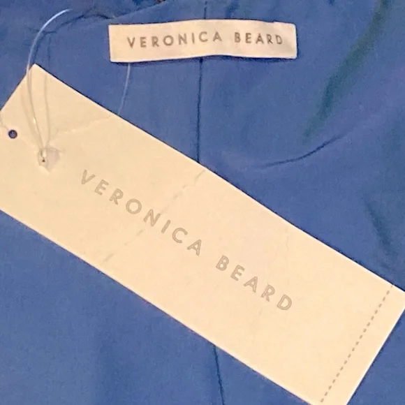 NWT Veronica Beard Salis Swimsuit Nottingham Blue One Piece Swimsuit - Sz M